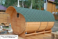 Бочка баня из кедра - Изображение #1, Объявление #916213