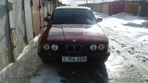 BMW 520i Год: 1990.    Бордового цвета металлик. - Изображение #5, Объявление #1508049