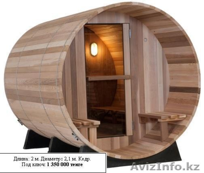 Бочка баня из кедра - Изображение #2, Объявление #916213