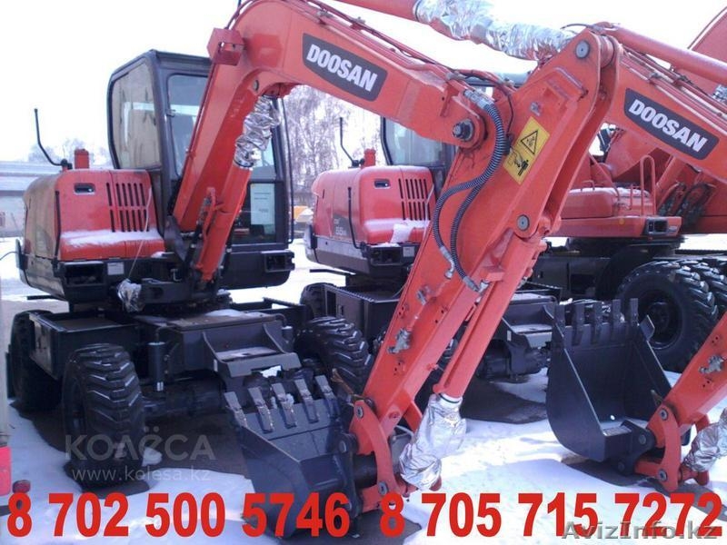 DOOSAN DX160WV Новый колесный экскаватор  - Изображение #1, Объявление #1322468